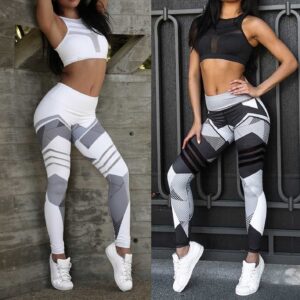flower yoga leggings