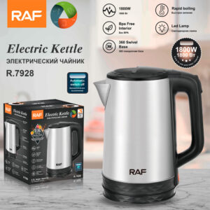 Home raf 2.3l stainless steel liner electric kettle