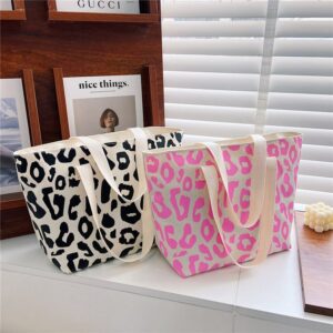 Home large capacity canvas shoulder handbag