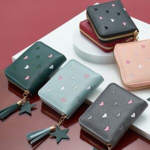 Home new tassel zipper wallet